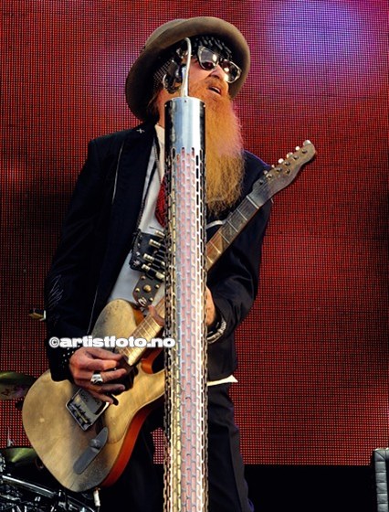 ZZ Top på Notodden Bluesfestival 2012. Foto: Svein Erik Nomeland