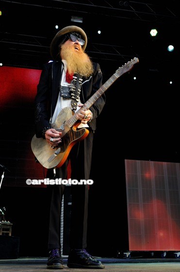 ZZ Top på Notodden Bluesfestival 2012. Foto: Svein Erik Nomeland