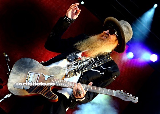 ZZ Top på Notodden Bluesfestival 2012. Foto: Svein Erik Nomeland