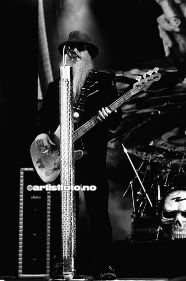 ZZ Top på Notodden Bluesfestival 2012. Foto: Svein Erik Nomeland