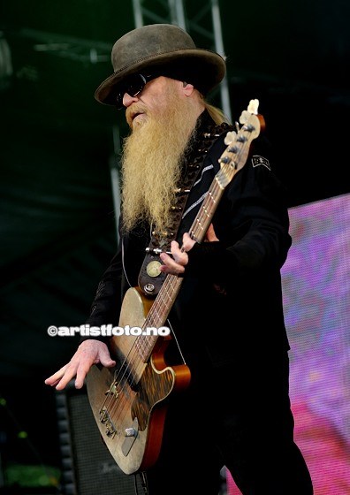 ZZ Top på Notodden Bluesfestival 2012. Foto: Svein Erik Nomeland