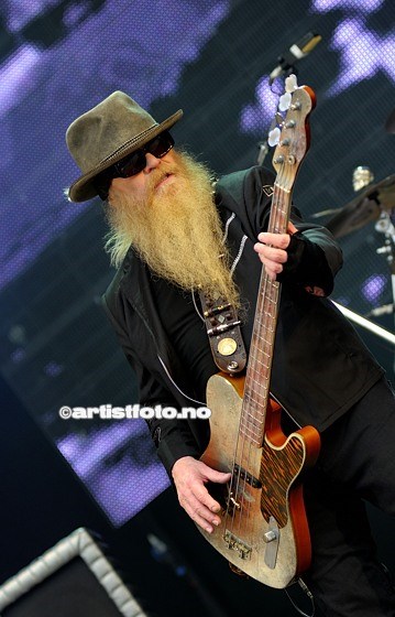 ZZ Top på Notodden Bluesfestival 2012. Foto: Svein Erik Nomeland