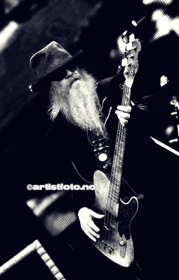 ZZ Top på Notodden Bluesfestival 2012. Foto: Svein Erik Nomeland