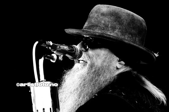 ZZ Top på Notodden Bluesfestival 2012. Foto: Svein Erik Nomeland