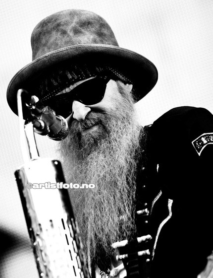 ZZ Top på Notodden Bluesfestival 2012. Foto: Svein Erik Nomeland