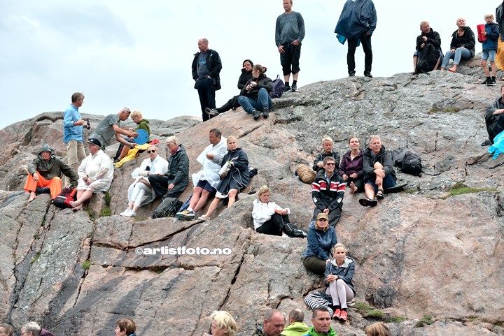 Vamp på Lindesnes Fyr 2019. Foto: Svein Erik Nomeland