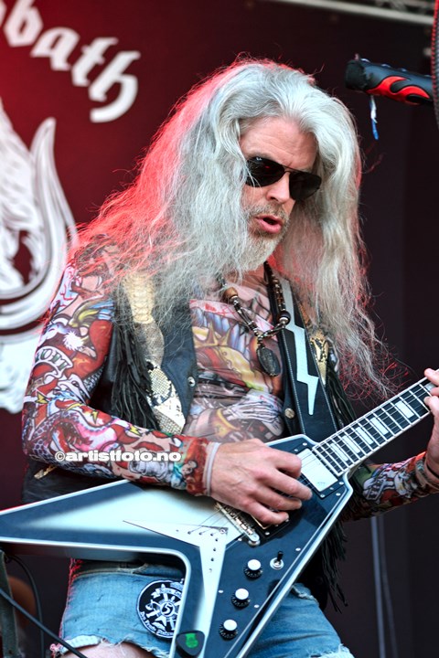 Black Debbath på Canal Street, Arendal 2019. Foto: Stine Hommelsgård