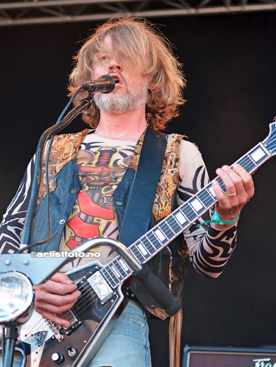 Black Debbath på Canal Street, Arendal 2019. Foto: Stine Hommelsgård