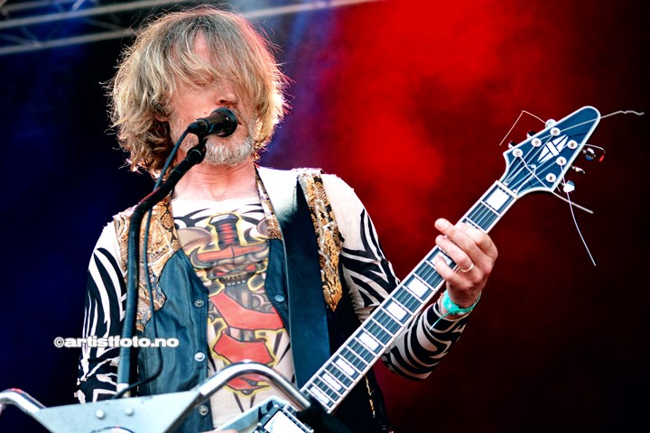 Black Debbath på Canal Street, Arendal 2019. Foto: Stine Hommelsgård