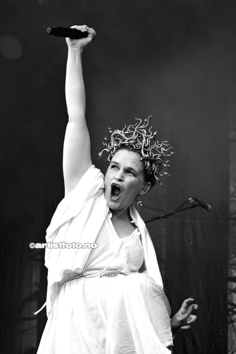 Gåte på Canal Street, Arendal 2019. Foto: Stine Hommelsgård