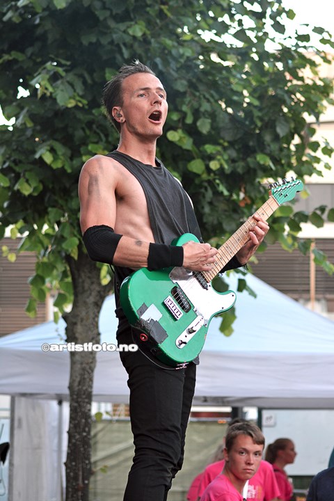 Gåte på Canal Street, Arendal 2019. Foto: Stine Hommelsgård