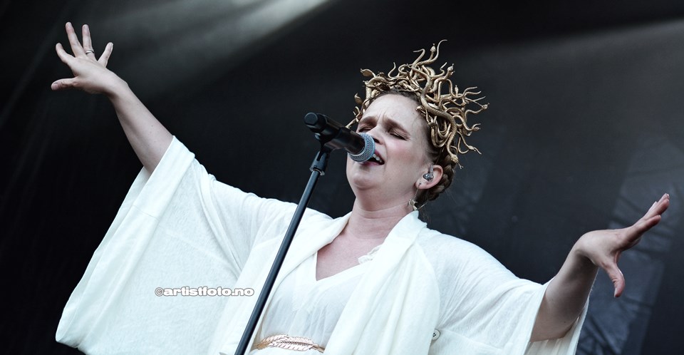 Gåte på Canal Street, Arendal 2019. Foto: Stine Hommelsgård