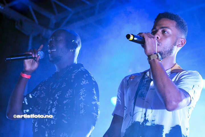 Nico & Vinz på Canal Street, Arendal 2019. Foto: Stine Hommelsgård