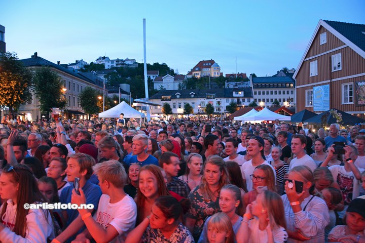 Nico & Vinz på Canal Street, Arendal 2019. Foto: Stine Hommelsgård