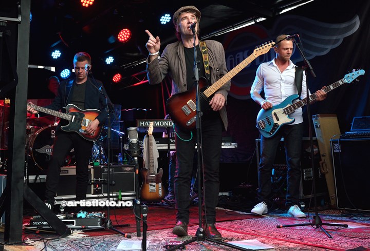 Ole Gas Band på Skalldyrfestivalen, Mandal 2019. Foto: Svein Erik Nomeland