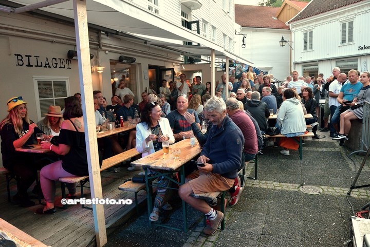 Ole Gas Band på Skalldyrfestivalen, Mandal 2019. Foto: Svein Erik Nomeland