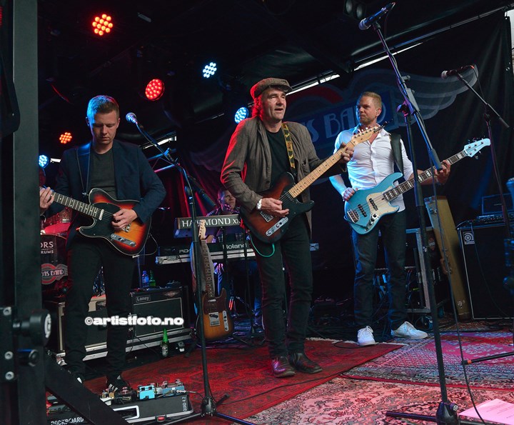 Ole Gas Band på Skalldyrfestivalen, Mandal 2019. Foto: Svein Erik Nomeland