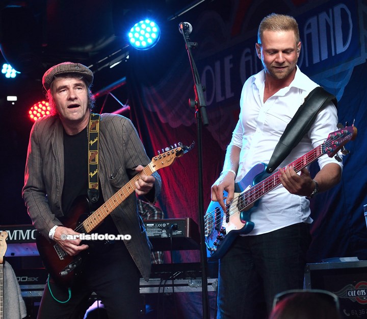 Ole Gas Band på Skalldyrfestivalen, Mandal 2019. Foto: Svein Erik Nomeland