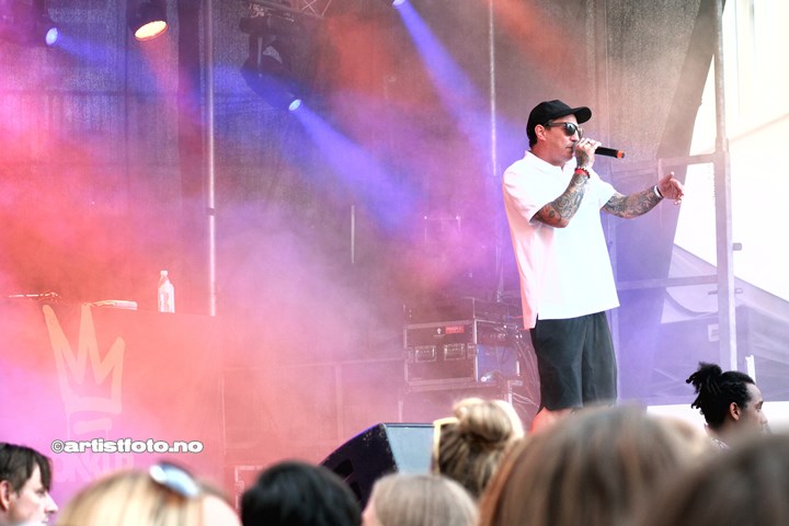 OnklP på Canal Street, Arendal 2019. Foto: Stine Hommelsgård