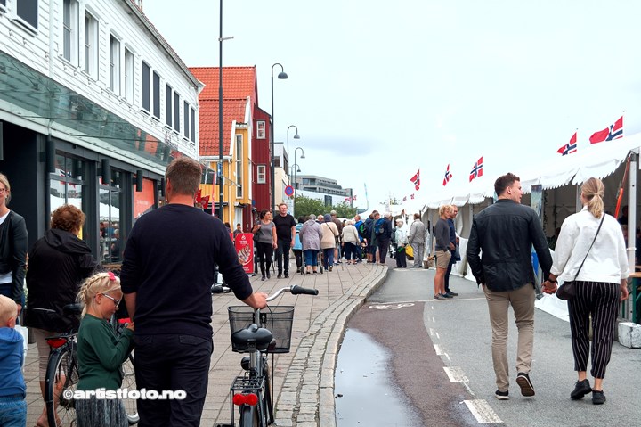 Skalldyrfestivalen, Mandal 2019. Foto: Sofie og Marie Launes Nomeland