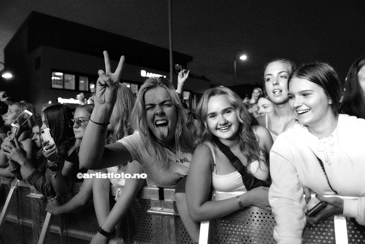 Tix på Skalldyrfestivalen, Mandal 2019. Foto: Svein Erik Nomeland