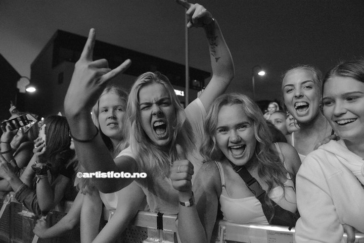 Tix på Skalldyrfestivalen, Mandal 2019. Foto: Svein Erik Nomeland