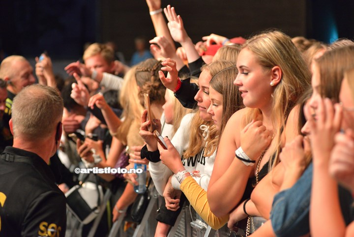 Tix på Skalldyrfestivalen, Mandal 2019. Foto: Svein Erik Nomeland