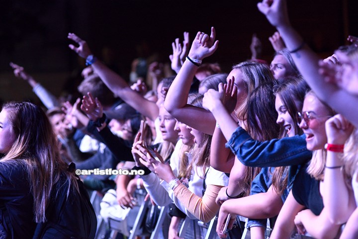 Tix på Skalldyrfestivalen, Mandal 2019. Foto: Svein Erik Nomeland