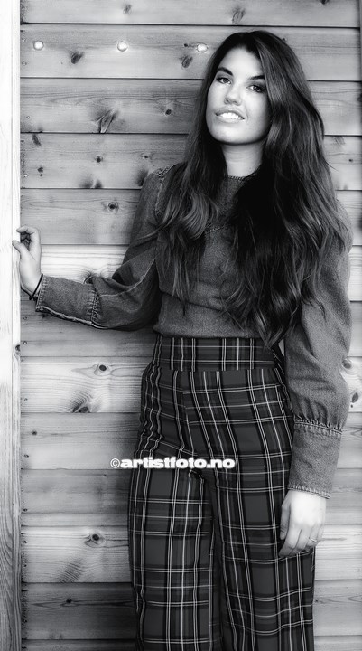 Hilde Selvikvåg i Knaben gruver 2019. Foto: Svein Erik Nomeland