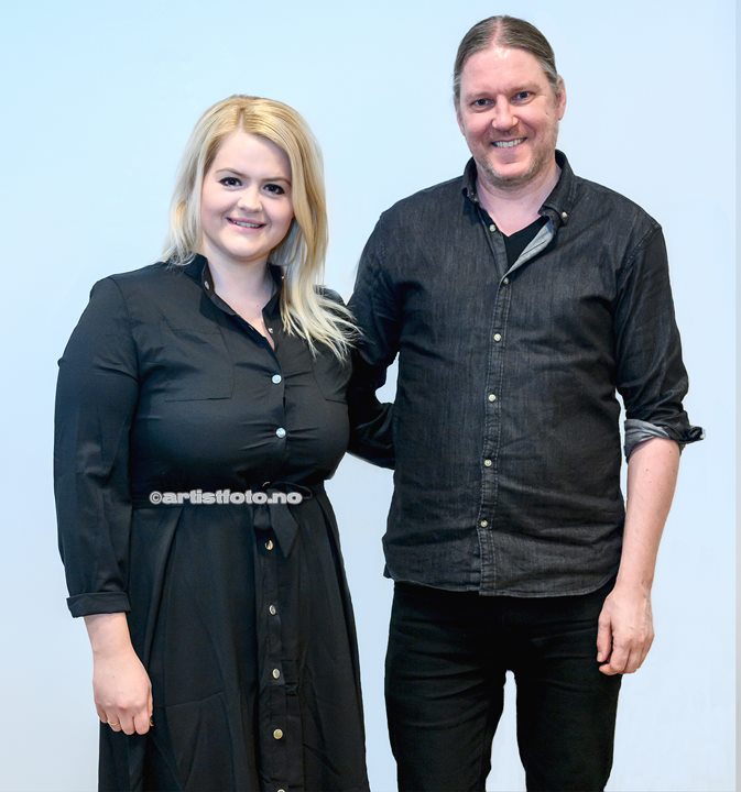 Haugtussa på Nordberg Fort, (Bjørge Verbaan og Jorunn Undheim). Foto Svein Erik Nomeland