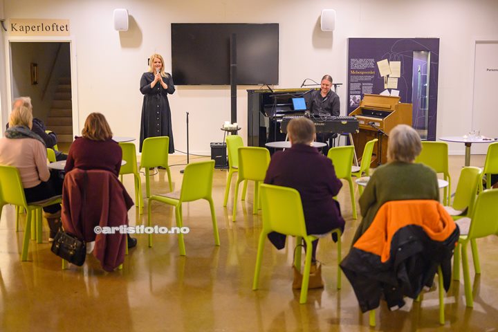 Haugtussa på Nordberg Fort, (Bjørge Verbaan og Jorunn Undheim). Foto Svein Erik Nomeland