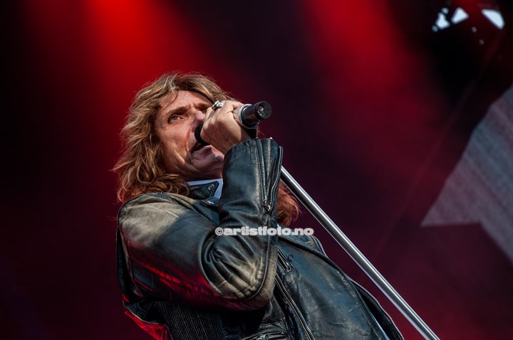 Whitesnake i Larvik 2009. Foto: Svein Erik Nomeland