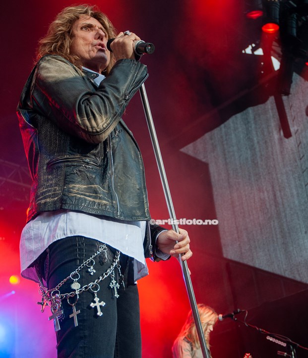 Whitesnake i Larvik 2009. Foto: Svein Erik Nomeland
