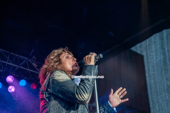 Whitesnake i Larvik 2009. Foto: Svein Erik Nomeland