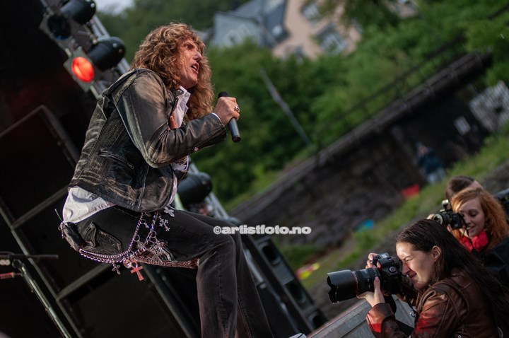 Whitesnake i Larvik 2009. Foto: Svein Erik Nomeland