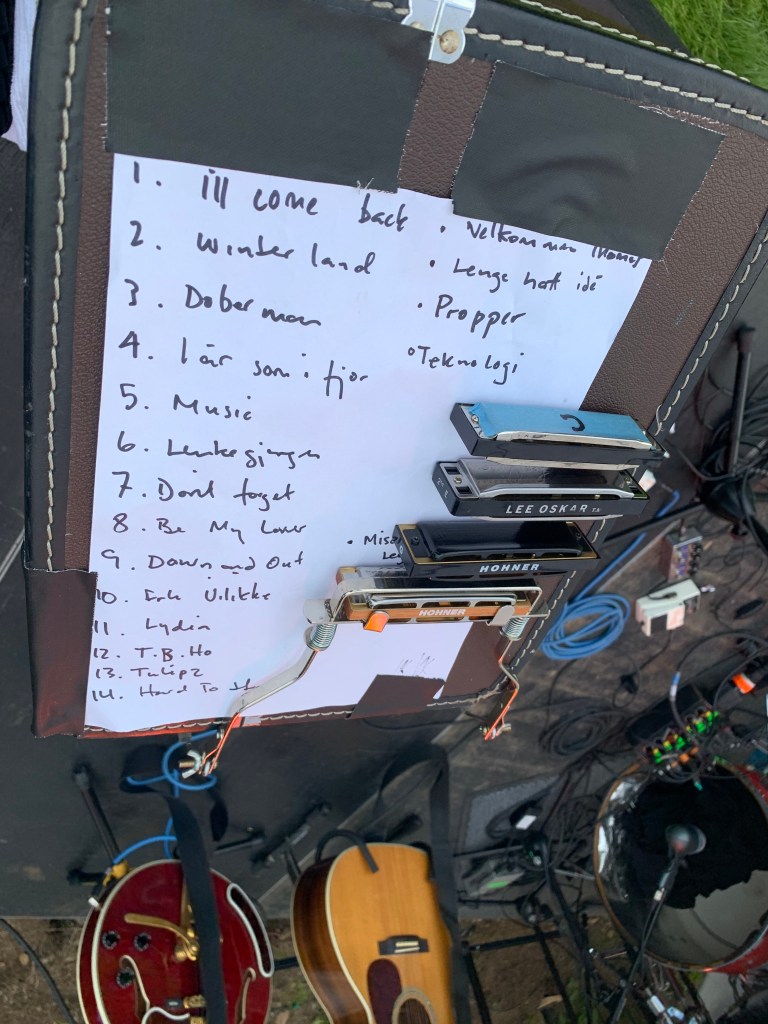 Morten Abel på Skåland Gjestegård , Moi. Foto: Svein Erik Nomeland