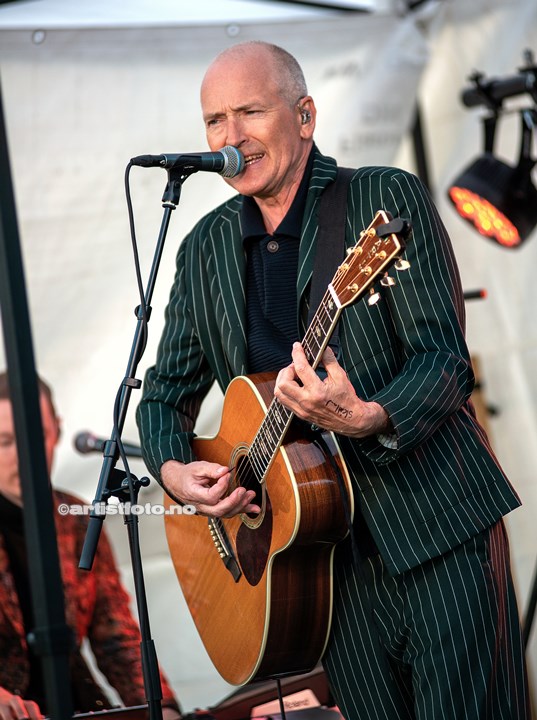 Morten Abel på Skåland Gjestegård , Moi. Foto: Svein Erik Nomeland