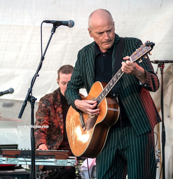 Morten Abel på Skåland Gjestegård , Moi. Foto: Svein Erik Nomeland