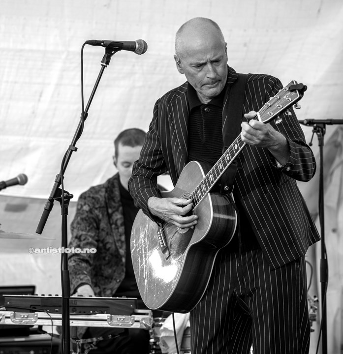 Morten Abel på Skåland Gjestegård , Moi. Foto: Svein Erik Nomeland