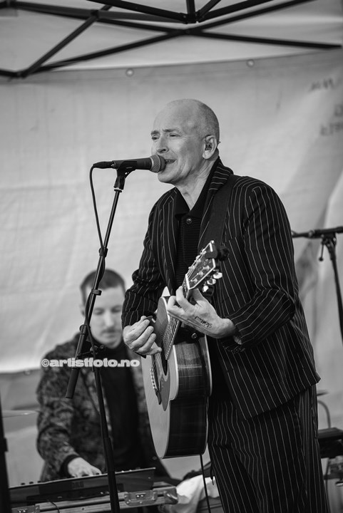 Morten Abel på Skåland Gjestegård , Moi. Foto: Svein Erik Nomeland