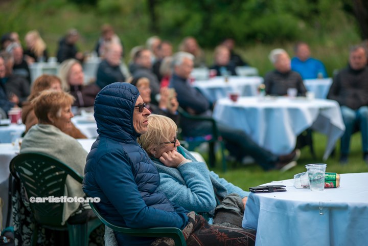Morten Abel på Skåland Gjestegård , Moi. Foto: Svein Erik Nomeland