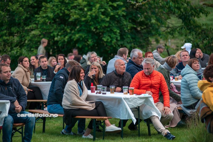 Morten Abel på Skåland Gjestegård , Moi. Foto: Svein Erik Nomeland