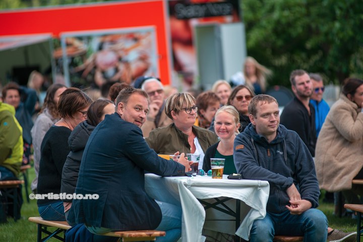Morten Abel på Skåland Gjestegård , Moi. Foto: Svein Erik Nomeland