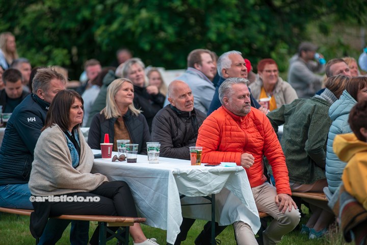 Morten Abel på Skåland Gjestegård , Moi. Foto: Svein Erik Nomeland