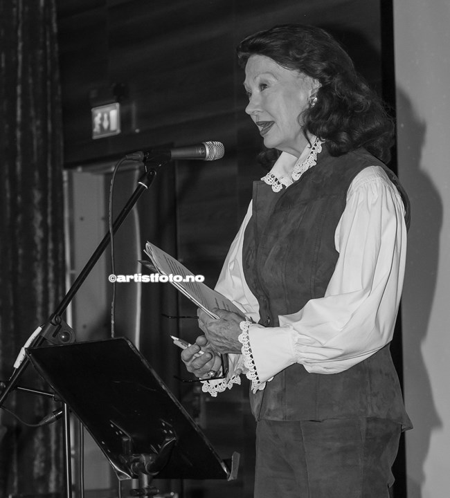 Åse Kleveland på Protestfestivalen 2020 , Kristiansand. Foto: Svein Erik Nomeland