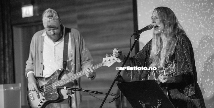 Kari Kleiv på Protestfestivalen 2020 , Kristiansand. Foto: Svein Erik Nomeland