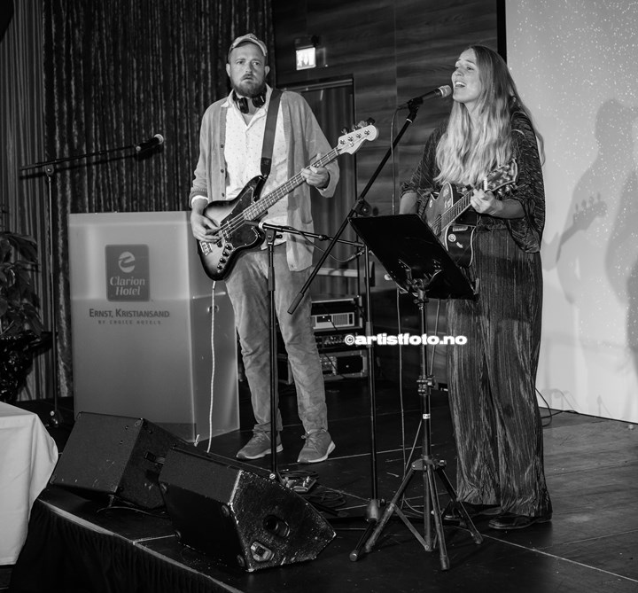 Kari Kleiv på Protestfestivalen 2020 , Kristiansand. Foto: Svein Erik Nomeland