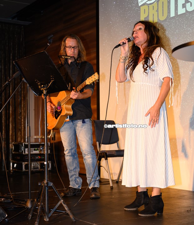 Kira J på Protestfestivalen 2020 , Kristiansand. Foto: Svein Erik Nomeland