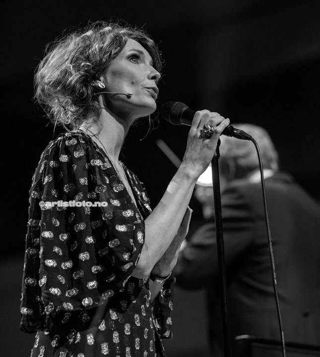 Herborg Kråkevik konsert i Kilden. Foto: Svein Erik Nomeland