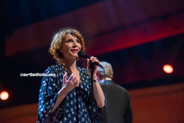 Herborg Kråkevik konsert i Kilden. Foto: Svein Erik Nomeland